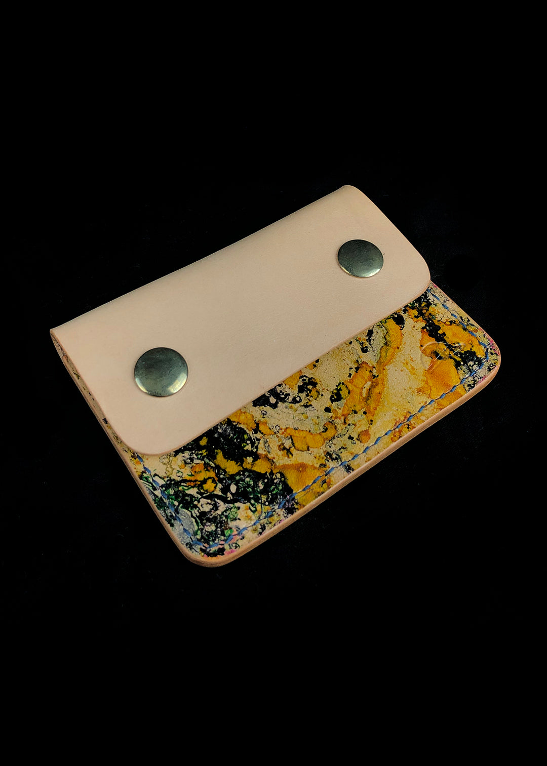 Small Snap Wallet Dyed